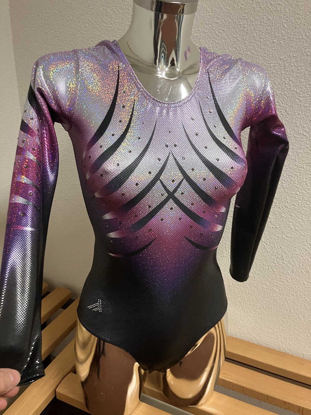 Voimistelupuku N976 vaaleanpunainen

