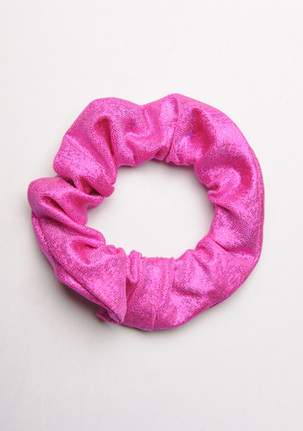 Schrunchie wetlook metallic Pink