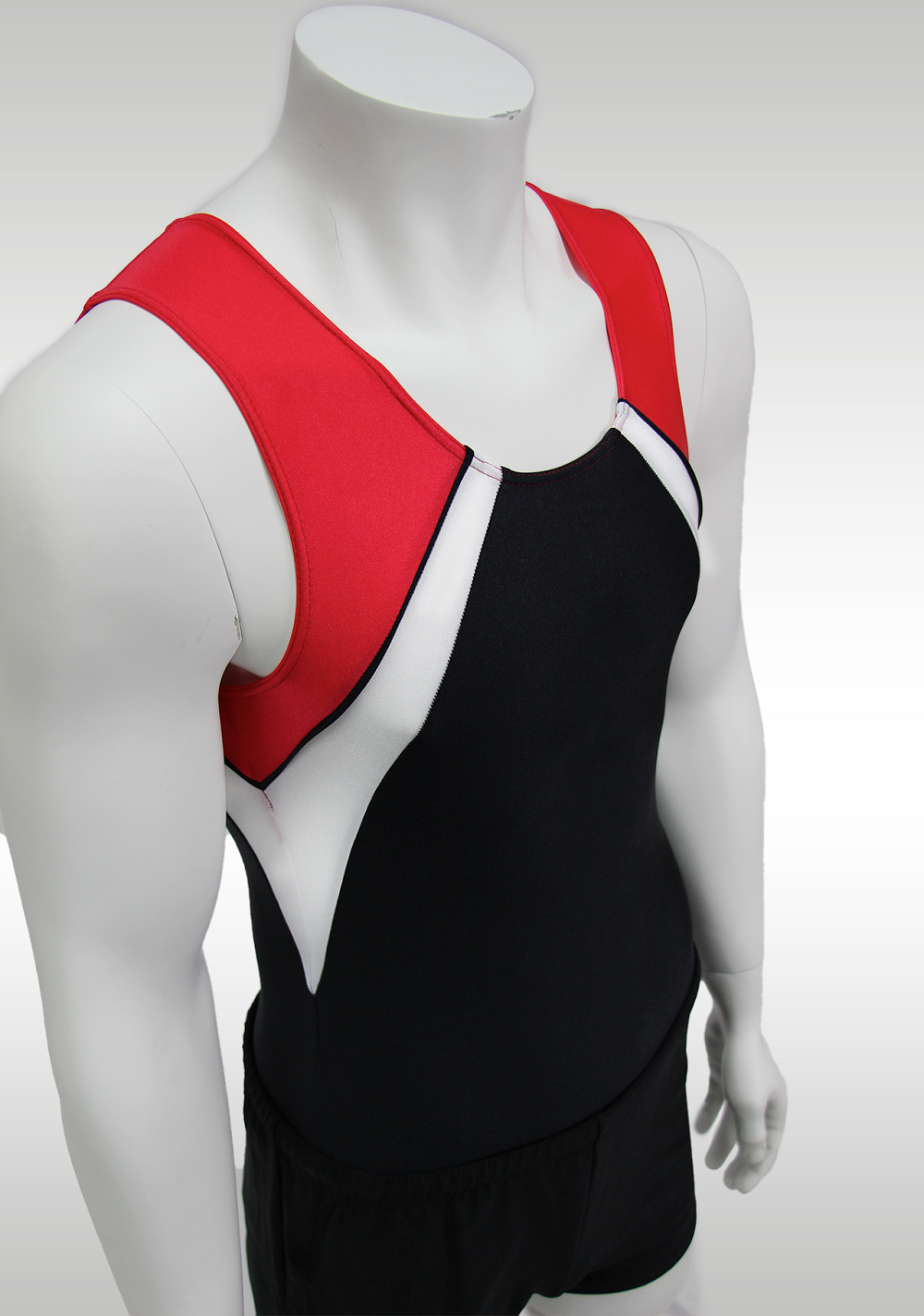 Voimistelupuku B721  black/red