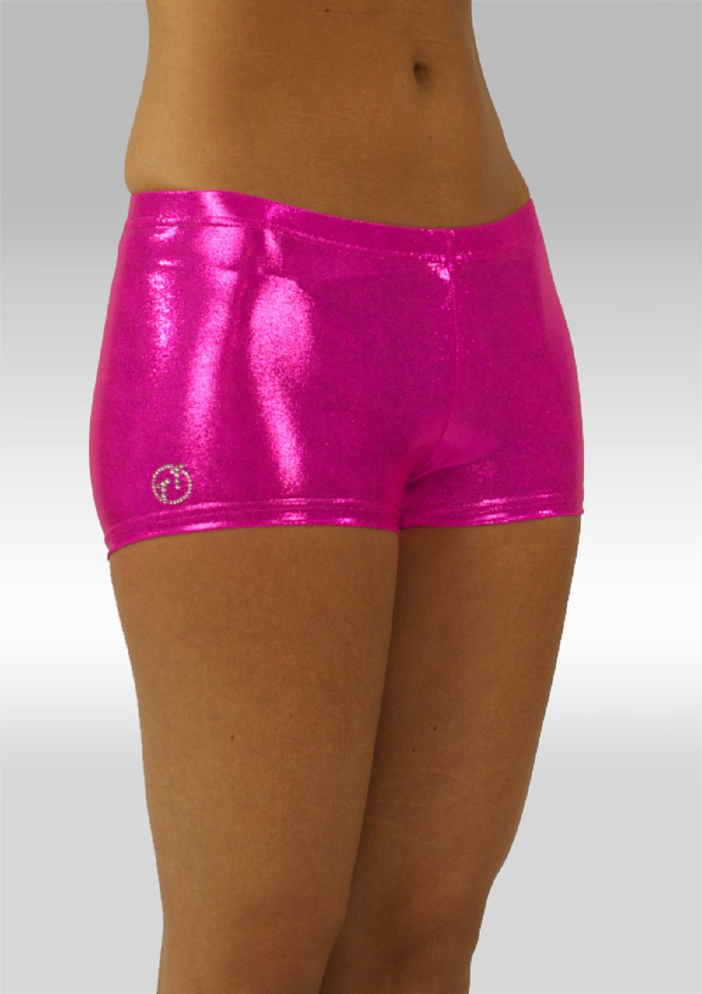 hotpants vaaleanpunainen wetlook W758rz