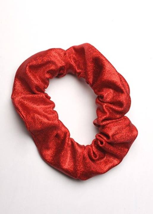 Haarwokkel wetlook metallic rood