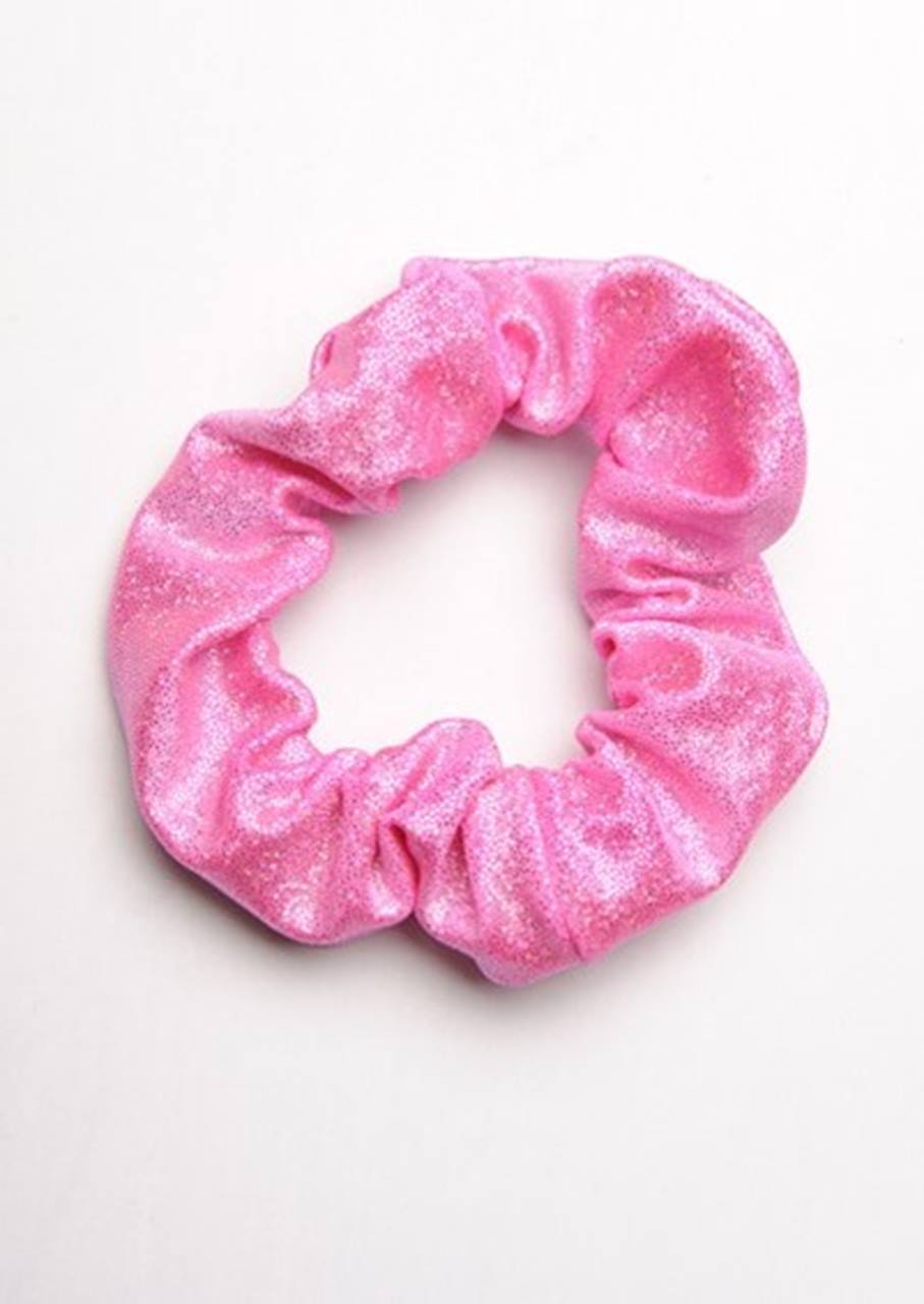 Haarwokkel wetlook metallic licht roze HS414